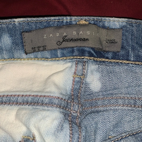 Zara Blue Skinny Jeans - Picture 3 of 3